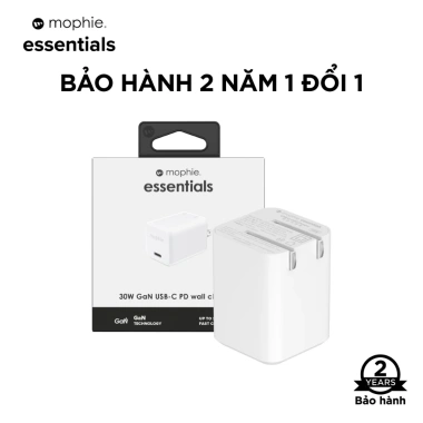 Combo Sạc Nhanh Mophie 20W/30W PD GaN cho iPhone 6-14, nhỏ gọn, bảo hành 2 năm, 708.000₫ 7