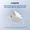 Combo Sạc Nhanh Mophie 20W/30W PD GaN cho iPhone 6-14, nhỏ gọn, bảo hành 2 năm, 708.000₫ 8