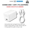 Combo Sạc Nhanh Mophie 20W/30W PD GaN cho iPhone 6-14, nhỏ gọn, bảo hành 2 năm, 708.000₫ 9