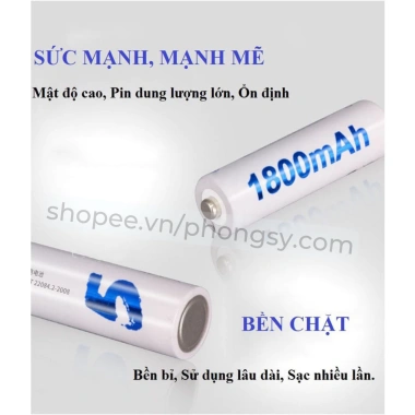 Combo Sạc Pin 4 Pin Palo AA 1.800mAh - Xe điều khiển, Đồ chơi, Chuột PC, Giá 79.000đ 5
