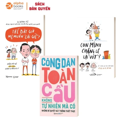 Combo Sách Công Dân Toàn Cầu Không Tự Nhiên và Con Mình Chẳng Lẽ Vứt – Giá chỉ 127.200đ