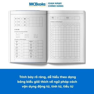 Combo Sách Tiếng Hàn Sơ Cấp 1 - Giáo trình Đen Trắng & SBT, Giá giảm 85.140 VND
