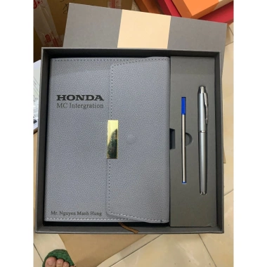 Combo set quà tặng sổ tay và bút khắc tên hộp túi - cô giáo 20/11 giá 210.000 6