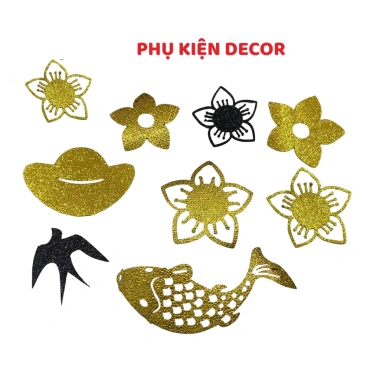 Combo Set Quạt Docer Nhà Cửa và Phụ Kiện Cành Hoa Trang Trí Tết Bình Ngọ 2.026 50.000
