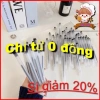 Combo Shopee Bút bi mực gel Chép Kinh ngòi 0.5mm nét đẹp – Giá 13.800đ