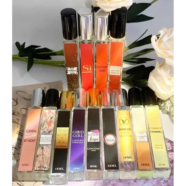 Combo Sỉ 10 chai Nước hoa thơm BODY 10ml nam nữ, lưu hương 6-8h - Giá 165k 3