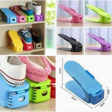Combo sỉ 15 kệ xếp gọn giày dép thông minh - Tiết kiệm, giá 99.000₫