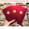 Combo Sỉ 50/100 Lì Xì Đỏ 2.026 Năm Mới – Phúc Lộc Tài, Ánh Nhũ Đỏ, 100.000 VND 8
