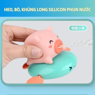 Combo Sỉ Đồ Chơi Tắm Bé Ếch Rùa Cua Cá Vịt Dây Cót Tự Bơi Giá Chỉ 10.900₫ 9