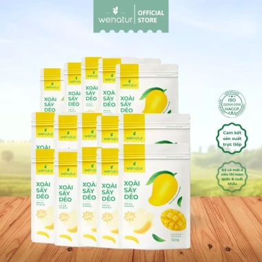 Combo Sỉ Tết Đủ Đầy Xoài Sấy Dẻo 100g We'natur Giá Ưu Đãi 301.359 VND