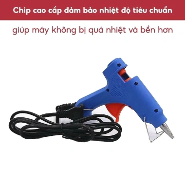 Combo Súng Bắn Keo Silicon 20W và 10 cây keo tốt - Gắn Giỏ Quà, Tháp Hoa Quả Bánh Kẹo Handmade, Giá chỉ 20.000 VND