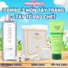 Combo Tẩy Sạch Da Maycreate 300ml, Gel Tế Bào Chết Ginbi 100g, Bông Tẩy Trang Siêu Mềm 222m - Giá 19.000