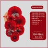 Combo Tết 2.026: Bình ngọ, Set quạt hoa, Chữ treo nhà, Quán cafe - Freeship 119k 7