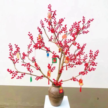 Combo Tết Bính Ngọ 50-100 nhánh Đào Đông - Trang trí cây tết, nhà cửa tài lộc 4