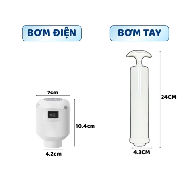 Combo Tiết Kiệm Túi Hút Chân Không Bảo Quản Quần Áo Chống Nấm Mốc M003