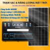 Combo Trạm Sạc Dự Phòng Năng Lượng Mặt Trời Công Suất Cao, Hỗ Trợ Nhiều Thiết Bị 19.4 Triệu