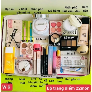 Combo Trang Điểm 12-27 Món Đầy Đủ Từ Cơ Bản Đến Nâng Cao Giá Chỉ 78.905 VND 9 Combo Trang Điểm 12-27 Món Đầy Đủ Từ Cơ Bản Đến Nâng Cao Giá Chỉ 78.905 VND 9