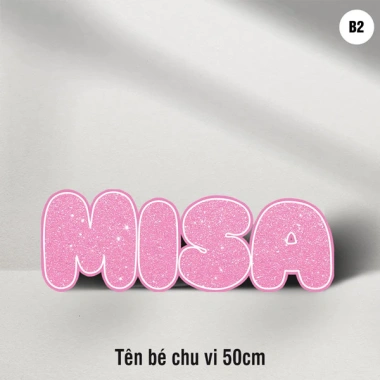 Combo trang trí sinh nhật bé gái màu hồng B2 - giảm giá còn 70.000đ 5