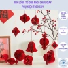 Combo Trang Trí Tết 2.026: Cây Mai, Cây Đào, Đèn Lồng Nhỏ, Cầu Giấy - Giảm Giá 8