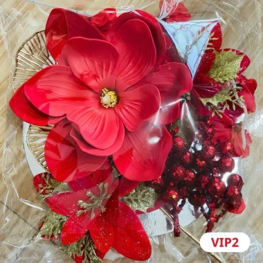Combo trang trí Tết: Tháp nước & tháp bánh đẹp, 43.000 VND, tạo không gian rực rỡ