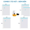 Combo túi hút chân không đựng quần áo, chăn gối - Tiết kiệm không gian, bảo quản 10