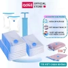Combo túi hút chân không đựng quần áo chăn gối - Tiết kiệm không gian, chống mốc, tái sử dụng nhiều lần - 120k