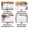 Combo Túi Hút Chân Không + Máy Bơm Điện - Đựng Quần Áo, Chăn Gối, PA‑PE Dày, Tái Dùng 8