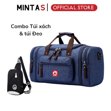 Combo Túi Xách và Túi Đeo MINTAS Thời Trang Đa Năng Du Lịch Nam Nữ Giá 149.000₫ 3