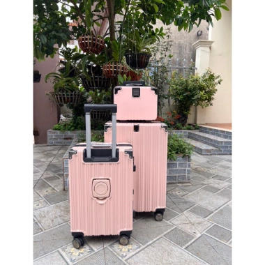 Combo Vali + Cặp Mini Valí Khung Nhôm Khoá Sập Size 20/24 - Giá Ưu Đãi 620k 6