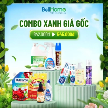 Combo Xanh Bellhome 10 món công nghệ sinh học – An toàn cho gia đình, 757.800₫ 1 Combo Xanh Bellhome 10 món công nghệ sinh học – An toàn cho gia đình, 757.800₫ 1