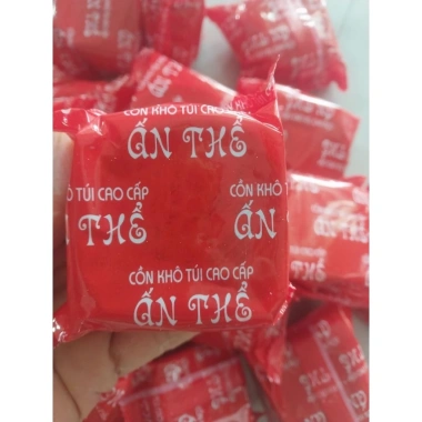 Cồn Khô Túi Ấn Thể Cao Cấp - Tiện Lợi, Thùng 120 Cục, Giá ưu đãi 211.000 VND