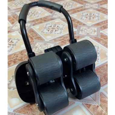 Con lăn 4 bánh trợ lực tặng đồng hồ + lót gối, bụng bắp tay bắp chân - Giá 224.000 VND