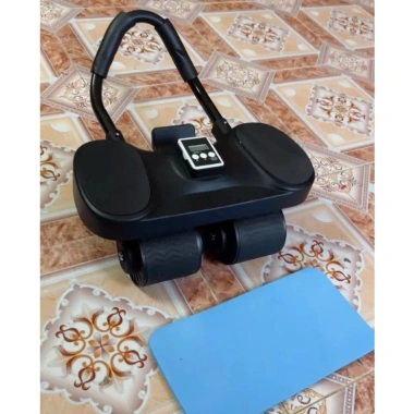 Con lăn 4 bánh trợ lực tặng đồng hồ + lót gối, bụng bắp tay bắp chân - Giá 224.000 VND