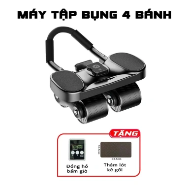 Con lăn 4 bánh trợ lực tặng đồng hồ + lót gối, bụng bắp tay bắp chân - Giá 224.000 VND 10 Con lăn 4 bánh trợ lực tặng đồng hồ + lót gối, bụng bắp tay bắp chân - Giá 224.000 VND 10