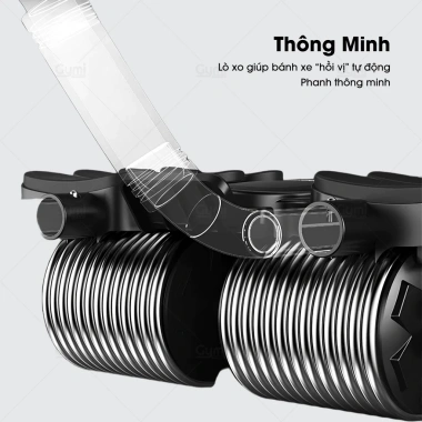 Con Lăn 4 Bánh Trợ Lực Thế Hệ Mới – Tập Bụng, Plank Tại Nhà, Khuỷu Tay Giá Ưu Đãi 296k 7