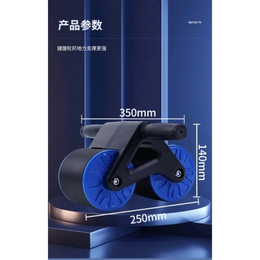 Con Lăn Tập Bụng 2 Bánh Cao Cấp Lò Xo Trợ Lực Tặng Lót Chân 120.000đ 8