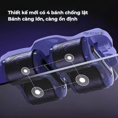 Con lăn tập bụng 2.025 - Plank tại nhà có trợ lực chống đổ, giảm giá 269k 3 Con lăn tập bụng 2.025 - Plank tại nhà có trợ lực chống đổ, giảm giá 269k 3