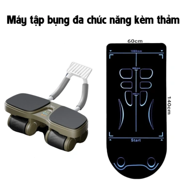 Con lăn tập bụng cao cấp 4 bánh – Dụng cụ luyện tập cơ bụng tại nhà, giảm mỡ hiệu quả 2 Con lăn tập bụng cao cấp 4 bánh – Dụng cụ luyện tập cơ bụng tại nhà, giảm mỡ hiệu quả 2