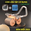 Con Lăn Tập Bụng Thế Hệ Mới – Trợ Lực 2 Bánh, Thiết Kế Chỗ Để Tay, Tặng Miếng Lót