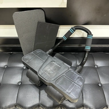 Con Lăn Trợ Lực Tập Bụng 4 Bánh Đàn Hồi - Giảm Eo, Tăng Cơ - Tặng Thảm Lót 5