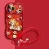 Con Ngựa Năm Mới Đỏ Rực Rỡ Shell cho iPhone 17-11, X-XS-XR, 7-8 Plus - 8.900 VND