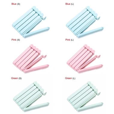 Công cụ 5 kẹp niêm phong thực phẩm tái sử dụng nhựa, Sealer Túi Snack, chỉ 37.730₫