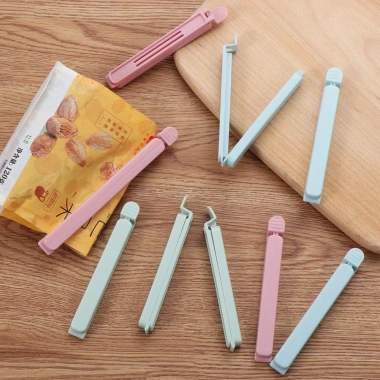 Công cụ 5 kẹp niêm phong thực phẩm tái sử dụng nhựa, Sealer Túi Snack, chỉ 37.730₫