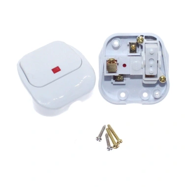 Công tắc 3 pin 250V 13A AC Cắm điện, công tắc nam, ổ cắm hợp nhất, bảo vệ quá tải 2