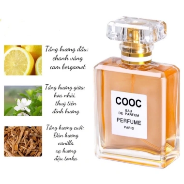 Cooc Nước Hoa Xịt 50ml 4 Tông Màu Ngọt Ngào Dễ Nhẹ - Nữ Học, Chơi, Tiệc, Giá 35.000đ
