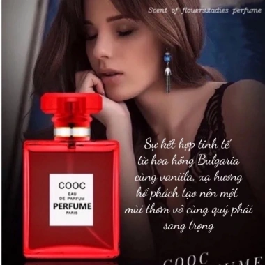 Cooc Nước Hoa Xịt 50ml 4 Tông Màu Ngọt Ngào Dễ Nhẹ - Nữ Học, Chơi, Tiệc, Giá 35.000đ