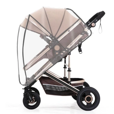 COOLCELLS Vỏ mưa Pram trong suốt chống gió, chống nước cho xe đẩy em bé – Giá chỉ 93.960₫ 6