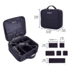 Cốp Đựng Đồ Makeup Tranci Vải Dạng Vali 2 Ngăn Size Lớn 26 - Tiện Lợi, Giá 169k 2