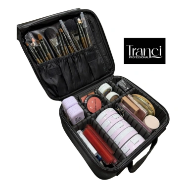 Cốp Đựng Đồ Makeup Tranci Vải Dạng Vali 2 Ngăn Size Lớn 26 - Tiện Lợi, Giá 169k 4