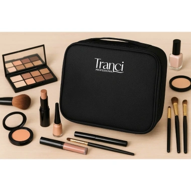 Cốp Đựng Đồ Makeup Tranci Vải Dạng Vali 2 Ngăn Size Lớn 26 - Tiện Lợi, Giá 169k 7
